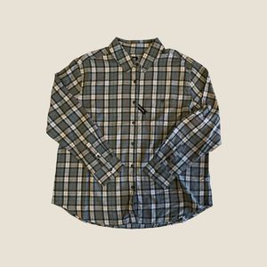 Lee Flannel Button-up Harbor Plaid/Pink/Blue Women's Size XXL